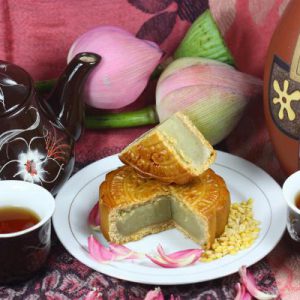 Bánh trung thu chay - hạt sen 150 g
